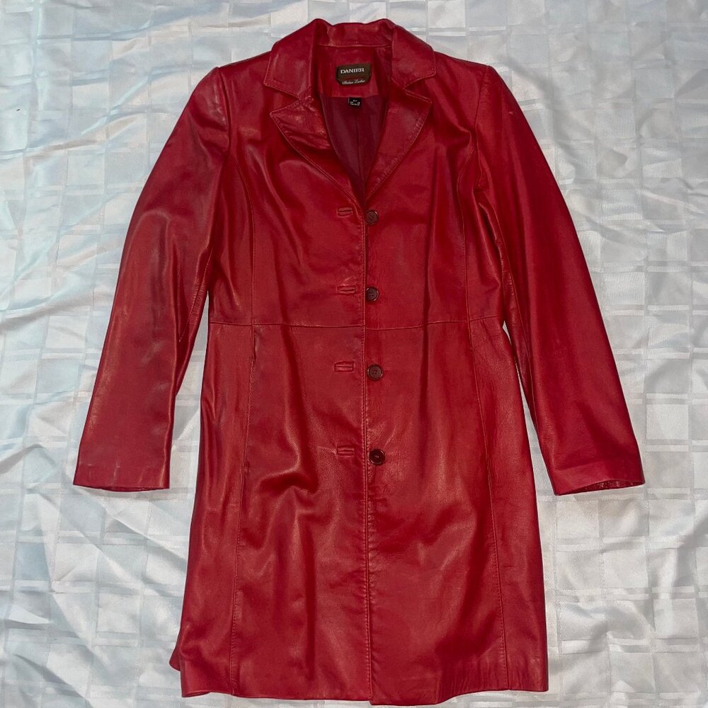 Danier leather jacket S